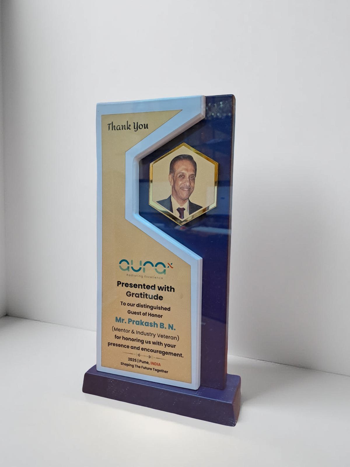 Corporate Wooden Trophy